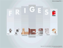 Tablet Screenshot of friges.it